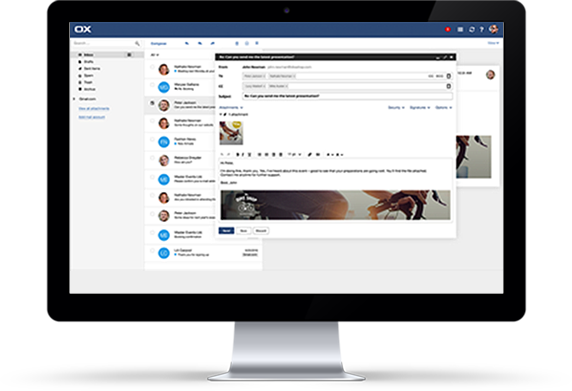 OX App Suite professional email