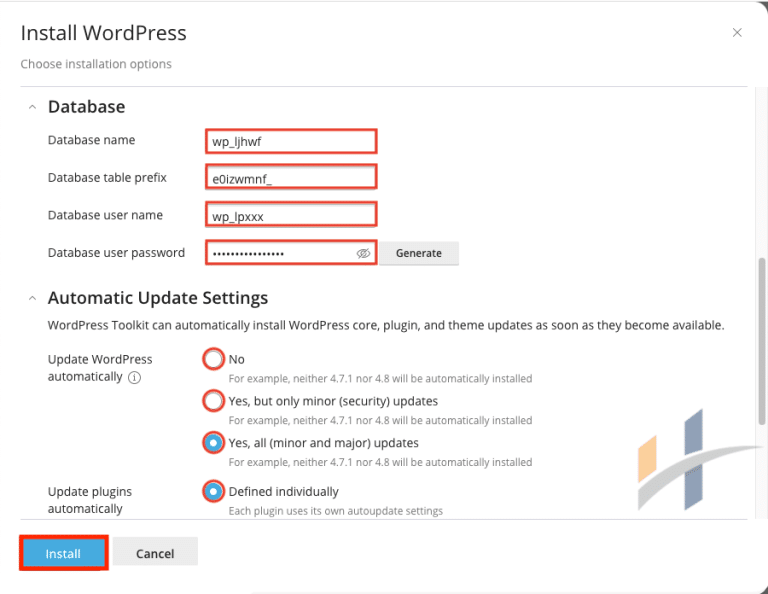 wordpress toolkit settings