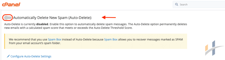 Delete Spam Filters