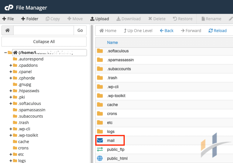 Mail File Manager